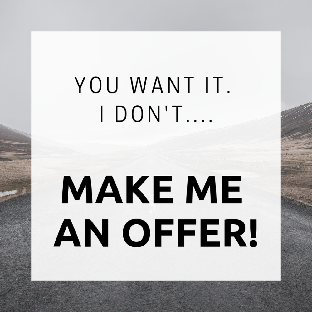 Reasonable Offers Accepted